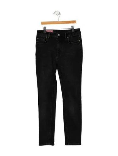 Pre-owned Acne Studios Mid-rise Skinny Leg Jeans In Blue