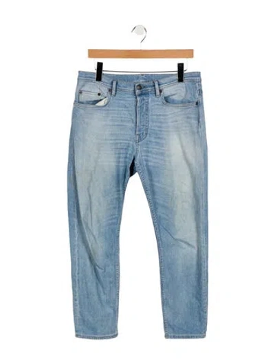 Pre-owned Acne Studios Mid-rise Skinny Leg Jeans In Blue