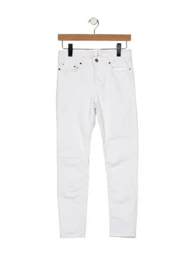 Pre-owned Acne Studios Mid-rise Skinny Leg Jeans In Blue