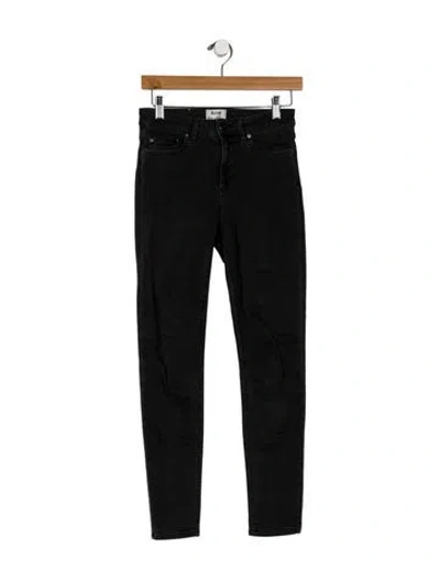 Pre-owned Acne Studios Mid-rise Skinny Leg Jeans In Gray