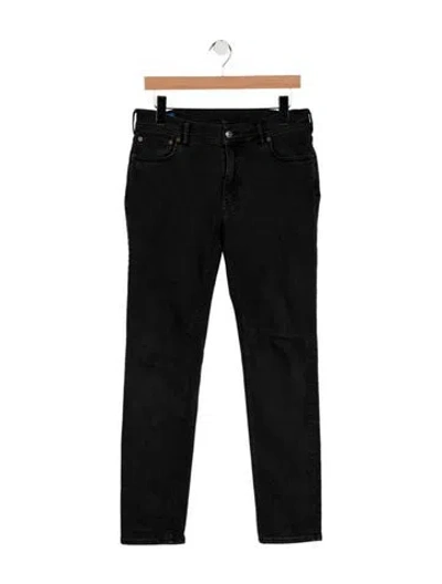 Pre-owned Acne Studios Mid-rise Skinny Leg Jeans In Gray