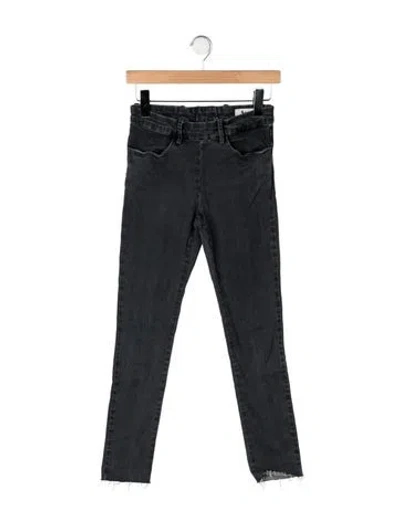 Pre-owned Acne Studios Mid-rise Skinny Leg Jeans In Gray