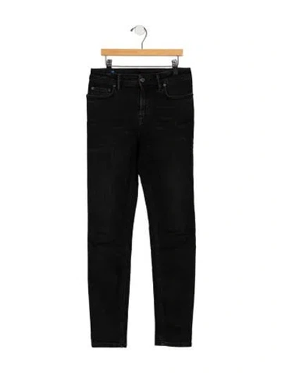 Pre-owned Acne Studios Mid-rise Skinny Leg Jeans In Grey