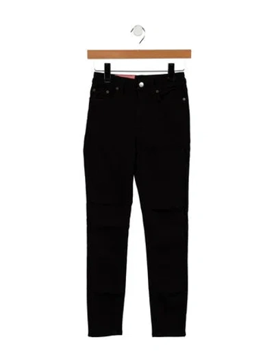 Pre-owned Acne Studios Mid-rise Skinny Leg Jeans W/ Tags In Black