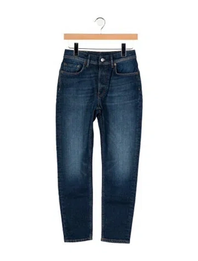 Pre-owned Acne Studios Mid-rise Skinny Leg Jeans W/ Tags In Blue