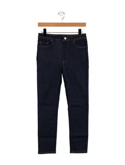 Pre-owned Acne Studios Mid-rise Skinny Leg Jeans W/ Tags In Blue