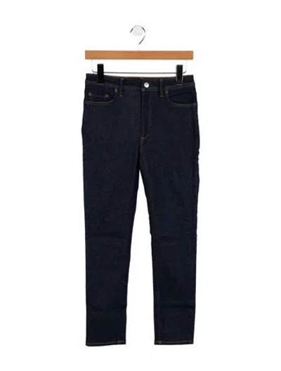 Pre-owned Acne Studios Mid-rise Skinny Leg Jeans W/ Tags In Blue