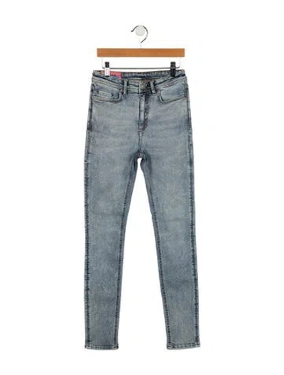 Pre-owned Acne Studios Mid-rise Skinny Leg Jeans W/ Tags In Blue