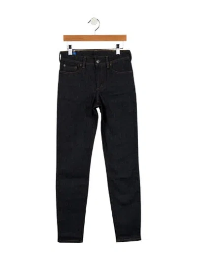 Pre-owned Acne Studios Mid-rise Skinny Leg Jeans W/ Tags In Blue