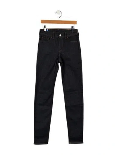 Pre-owned Acne Studios Mid-rise Skinny Leg Jeans W/ Tags In Blue