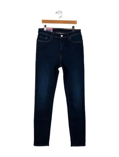Pre-owned Acne Studios Mid-rise Skinny Leg Jeans W/ Tags In Blue