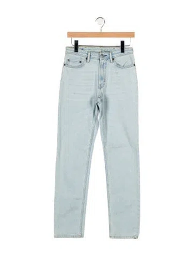 Pre-owned Acne Studios Mid-rise Skinny Leg Jeans W/ Tags In Blue