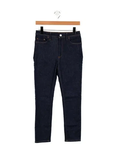 Pre-owned Acne Studios Mid-rise Skinny Leg Jeans W/ Tags In Blue