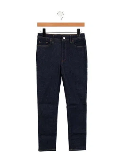 Pre-owned Acne Studios Mid-rise Skinny Leg Jeans W/ Tags In Blue