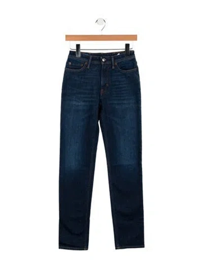 Pre-owned Acne Studios Mid-rise Skinny Leg Jeans W/ Tags In Blue