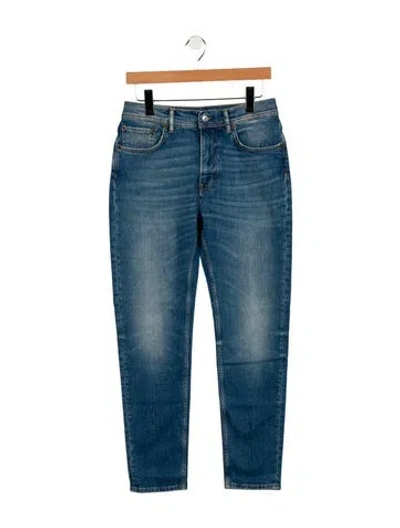Pre-owned Acne Studios Mid-rise Skinny Leg Jeans W/ Tags In Blue