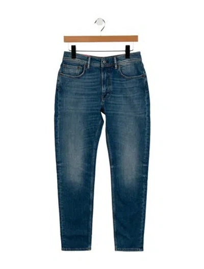 Pre-owned Acne Studios Mid-rise Skinny Leg Jeans W/ Tags In Blue