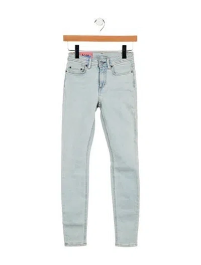 Pre-owned Acne Studios Mid-rise Skinny Leg Jeans W/ Tags In Blue