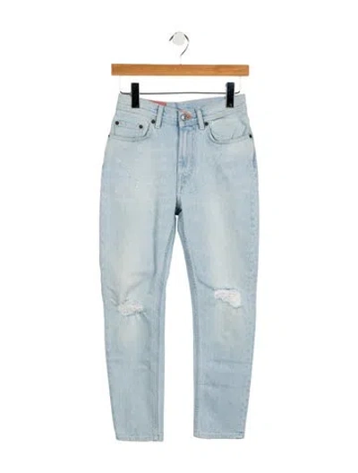 Pre-owned Acne Studios Mid-rise Skinny Leg Jeans W/ Tags In Blue