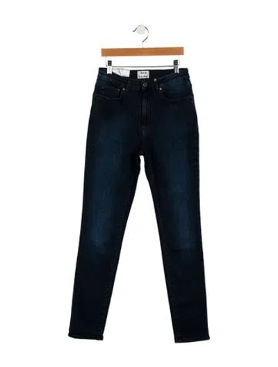 Pre-owned Acne Studios Mid-rise Skinny Leg Jeans W/ Tags In Blue