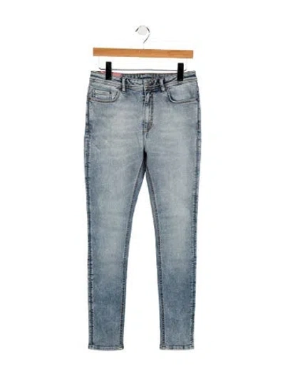 Pre-owned Acne Studios Mid-rise Skinny Leg Jeans W/ Tags In Blue