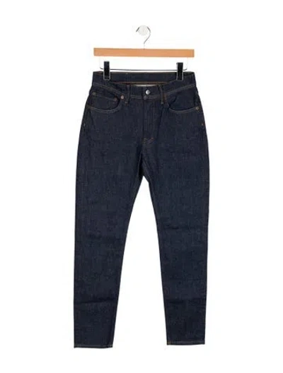 Pre-owned Acne Studios Mid-rise Skinny Leg Jeans W/ Tags In Blue