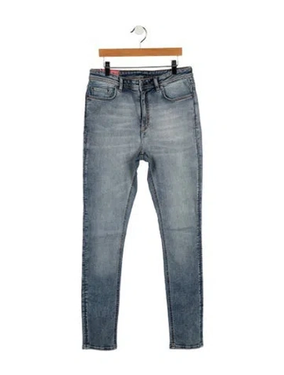 Pre-owned Acne Studios Mid-rise Skinny Leg Jeans W/ Tags In Blue