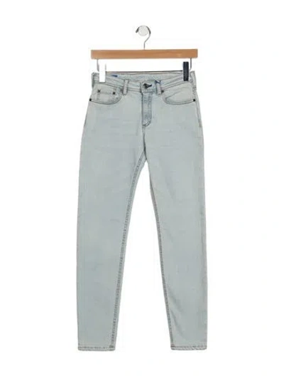 Pre-owned Acne Studios Mid-rise Skinny Leg Jeans W/ Tags In Blue