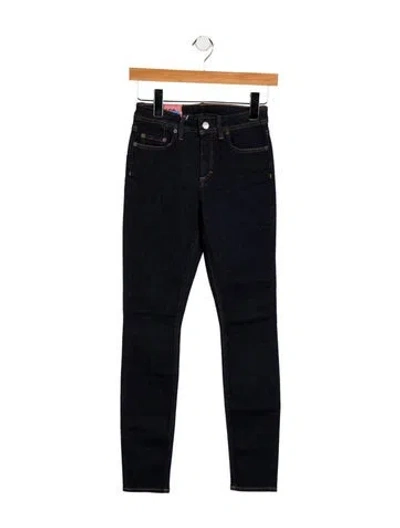 Pre-owned Acne Studios Mid-rise Skinny Leg Jeans W/ Tags In Blue