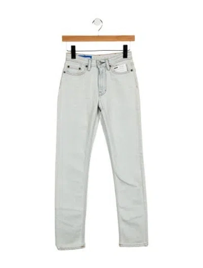 Pre-owned Acne Studios Mid-rise Skinny Leg Jeans W/ Tags In Blue