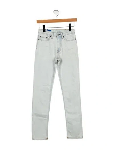 Pre-owned Acne Studios Mid-rise Skinny Leg Jeans W/ Tags In Blue