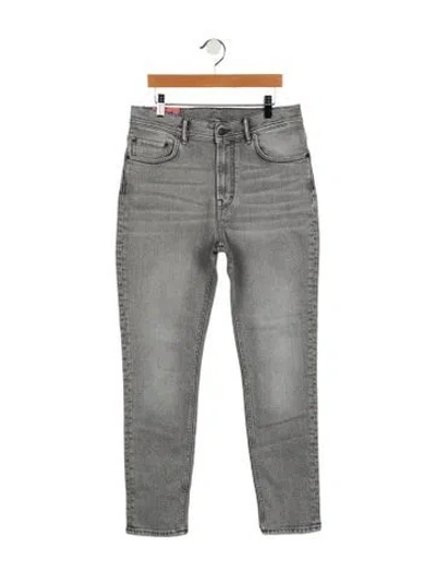 Pre-owned Acne Studios Mid-rise Skinny Leg Jeans W/ Tags In Gray