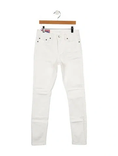 Pre-owned Acne Studios Mid-rise Skinny Leg Jeans W/ Tags In White