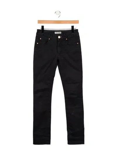 Pre-owned Acne Studios Mid-rise Straight Leg Jeans In Blue