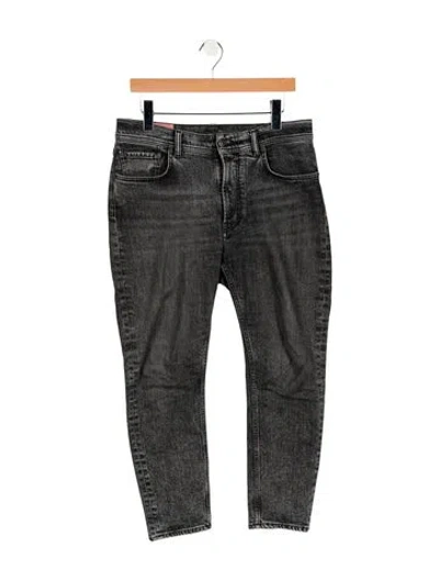 Pre-owned Acne Studios Mid-rise Straight Leg Jeans In Multi
