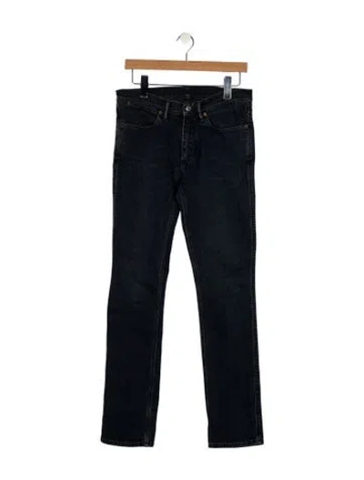 Pre-owned Acne Studios Mid-rise Straight Leg Jeans In Multi