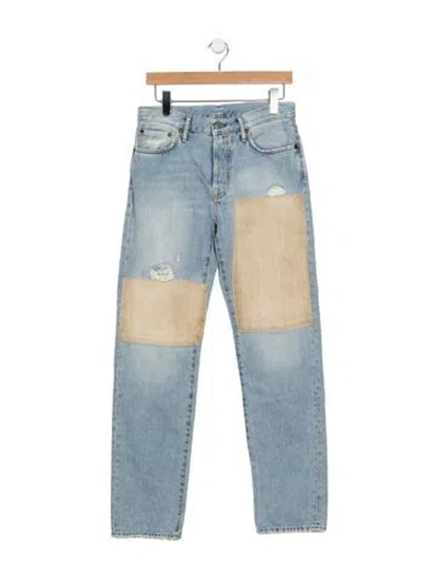 Pre-owned Acne Studios Mid-rise Straight Leg Jeans In Multi