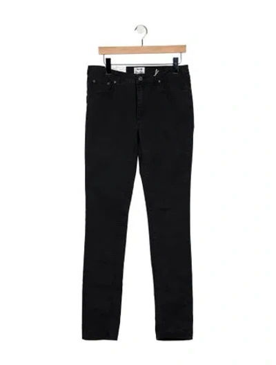 Pre-owned Acne Studios Mid-rise Straight Leg Jeans W/ Tags In Gray