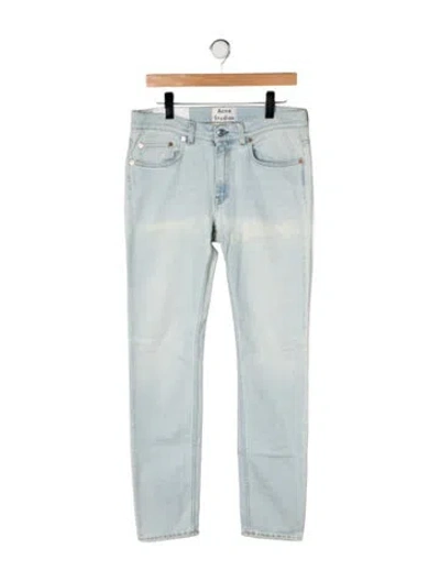 Pre-owned Acne Studios Mid-rise Straight Leg Jeans W/ Tags In Green