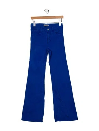 Pre-owned Acne Studios Mid-rise Wide Leg Jeans In Blue