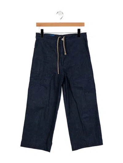 Pre-owned Acne Studios Mid-rise Wide Leg Jeans In Blue