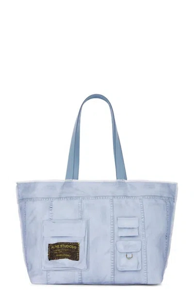 Acne Studios Midsummer Shopper Bag In Sky Blue