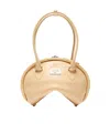 Acne Studios Mini Bowlina Shoulder Bag In Nude