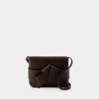 Acne Studios Mini Musubi Bag In Brown