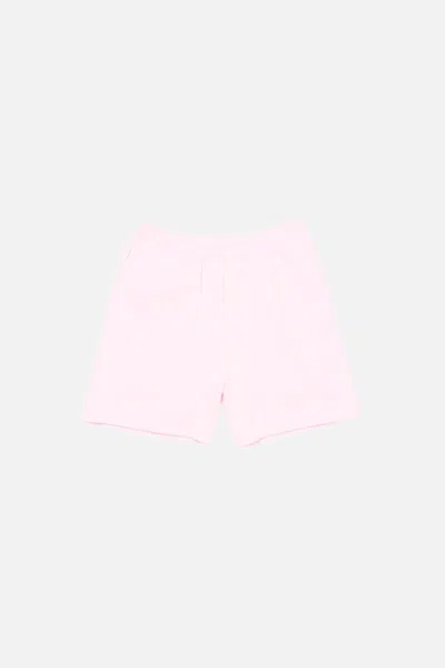 Acne Studios Mini Classic Denim Shorts In Pink
