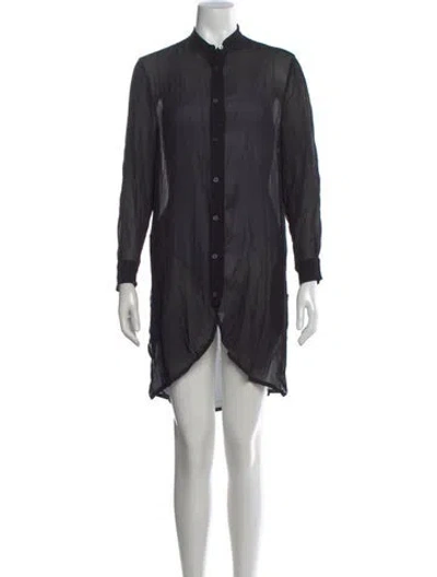 Pre-owned Acne Studios Mini Dress In Black