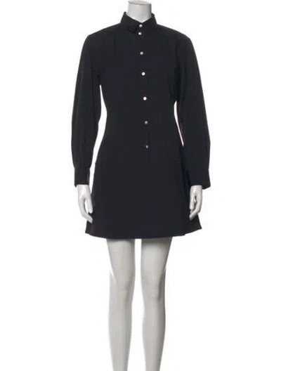 Pre-owned Acne Studios Mini Dress In Black