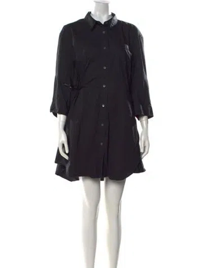 Pre-owned Acne Studios Mini Dress In Black
