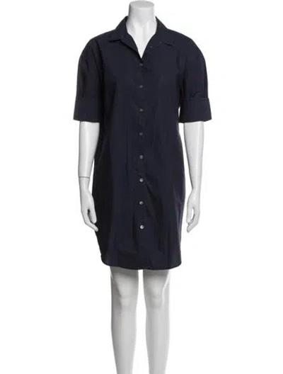 Pre-owned Acne Studios Mini Dress In Blue