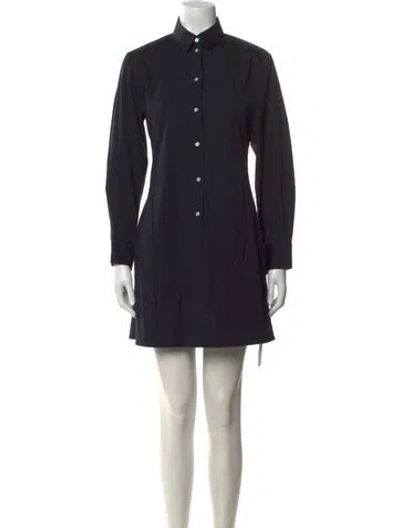 Pre-owned Acne Studios Mini Dress In Blue